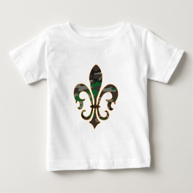 Camiseta Camo Fleur De lis (Frente)
