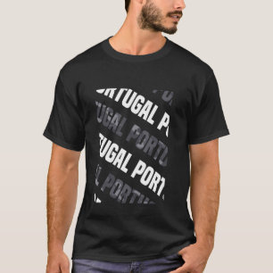 Camiseta Camo Portugal Camo - Camouflage - Cinzas