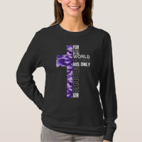Camo Roxo Coroado Coroa Cristã Homens Crianças Víd
