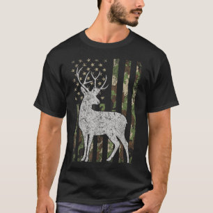 Camiseta Camoflage de Deer Elk Buck