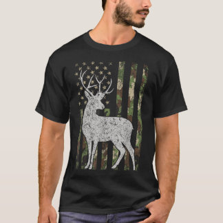 Camiseta Camoflage de Deer Elk Buck