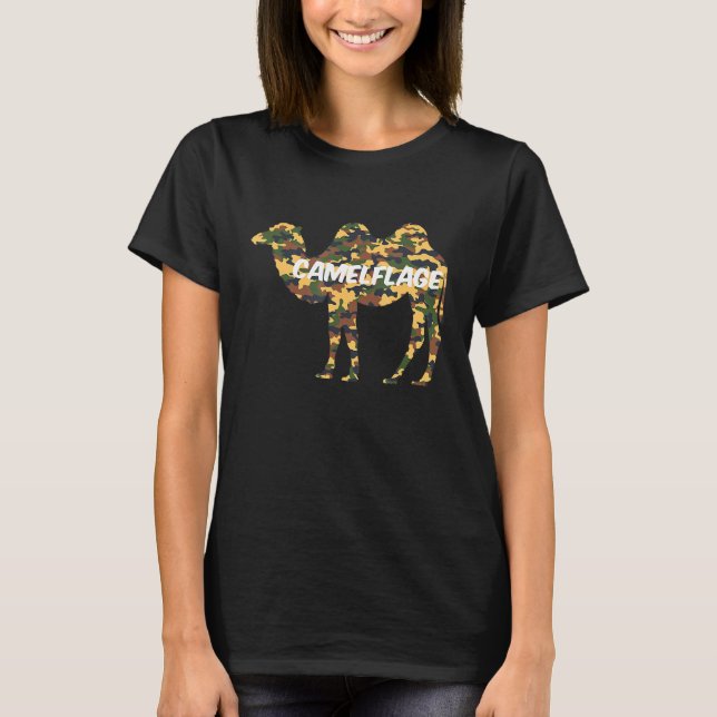 Camiseta Camouflage Camel (Frente)