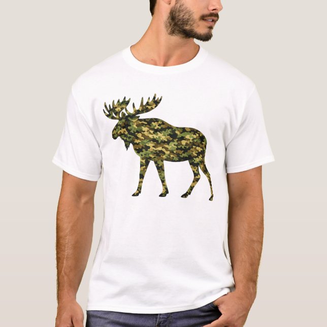 Camiseta Camouflage Moose (Frente)