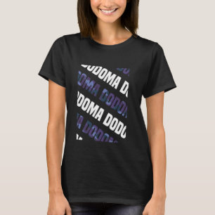 Camiseta Camouflagem de Púrpura Dodoma Camo
