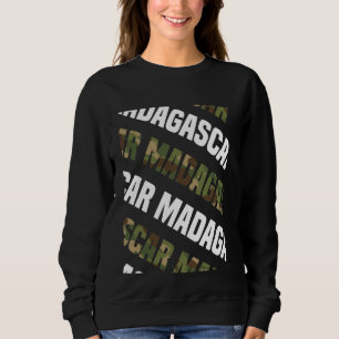 Camiseta Camouflagem Verde de padrão Madagascar Camo