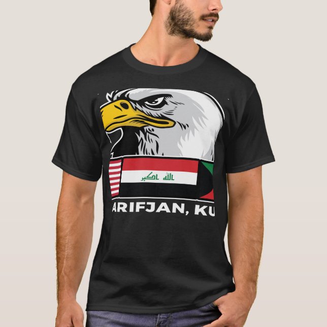 Camiseta Camp Arifjan Camp Shirt Long Sleeve Operation Iraq (Frente)