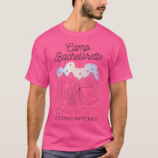 Camiseta Camp Bachelorette do Camp de Camp de Campanha