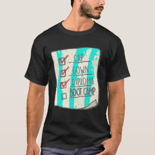 Camiseta Camp Checklist t shirt do Camp de Boot para Camp d