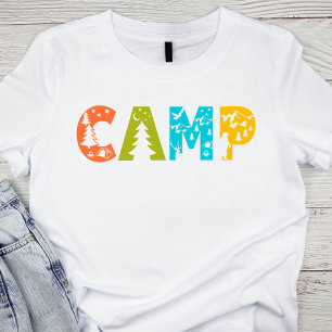 Camiseta CAMP Colorida