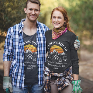 Camiseta Camp da Vovó que Combina com Férias Familiares Mod