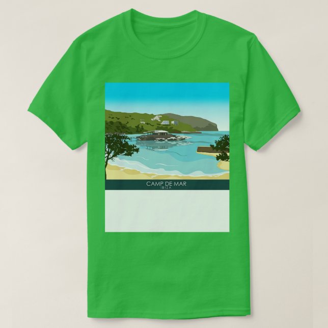 Camiseta Camp De Mar Maiorca (Frente do Design)