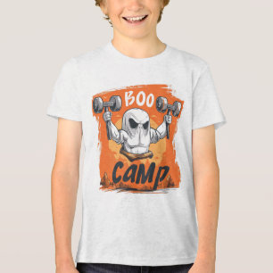 Camiseta Camp Dia de as Bruxas engraçado Boo Camp Malhação