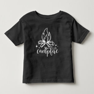 Camiseta Camp Fire Baby, amante do acampamento, amor de cam