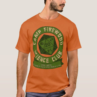 Camiseta Camp Firewood Science Club