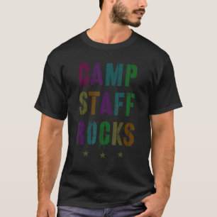 Camiseta Camp Funcionarios Rocks Campground Host Banda Camp