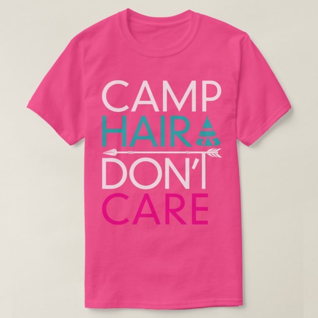 Camiseta Camp Hair Dont Care (Frente do Design)