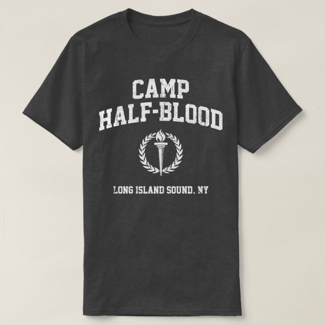 Camiseta Camp HalfBlood (Frente do Design)