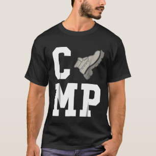 Camiseta Camp Hiking Boots - Camping T Shirt