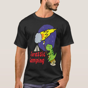 Camiseta Camp Jurassur Camping Happy Camper (Campanha Feliz