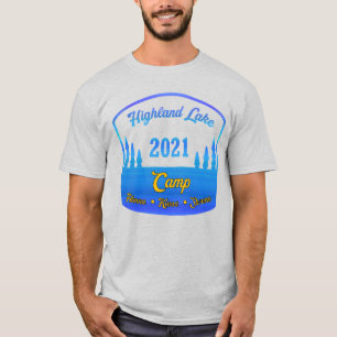 Camiseta Camp Kassa 2021 Azul