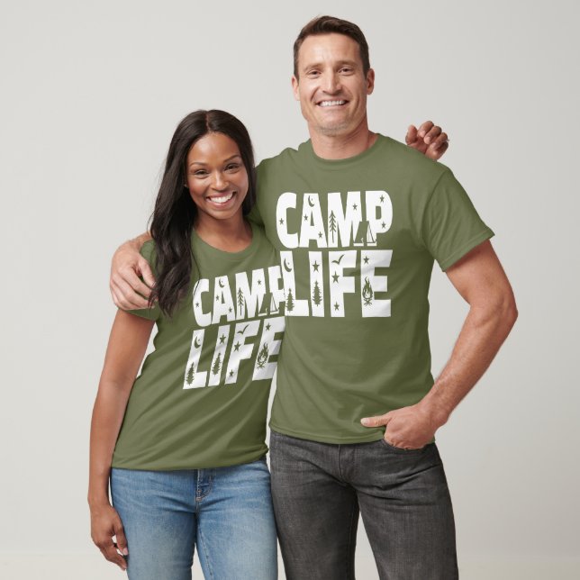 Camiseta Camp Life, Camp Life (Unissex)
