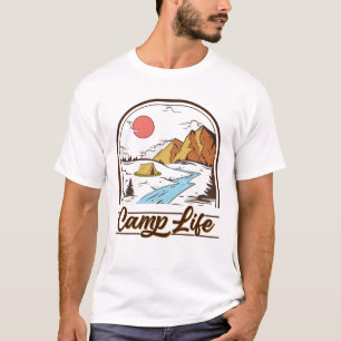 Camiseta Camp Life Mountain Camp