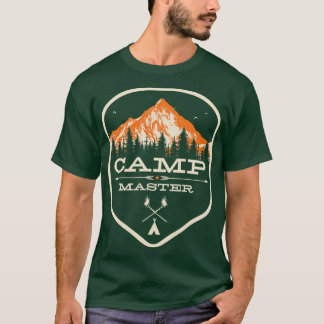 Camiseta Camp Master impressão Counselor produto Camp Staf