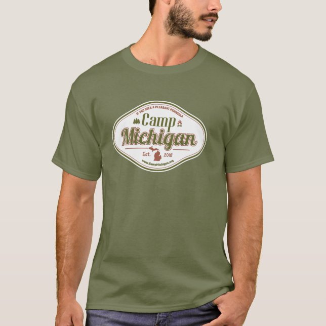 Camiseta Camp Michigan (Frente)