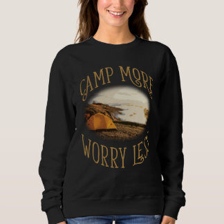 Camiseta Camp More Inspirational Amusing Camping Quote