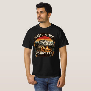 Camiseta Camp More Worry Less