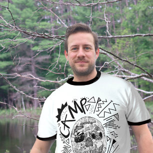 Camiseta Camp ou Morra Tentando Camisa-T