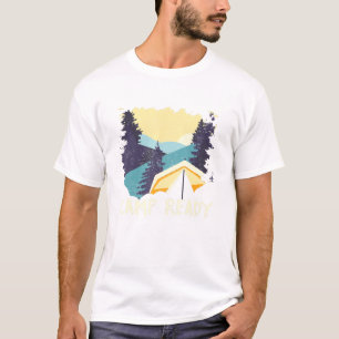 Camiseta Camp Ready Summer Camp Viagem