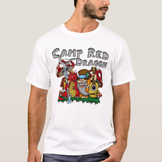 Camiseta Camp Red Dragon 2025 B.A.T. Camp White D/S