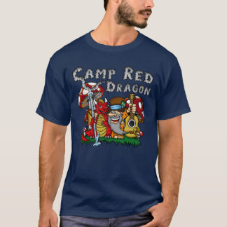 Camiseta Camp Red Dragon 2025 B.A.T. Marinho D/S