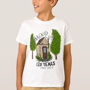 Camiseta Camp retrovisor para crianças