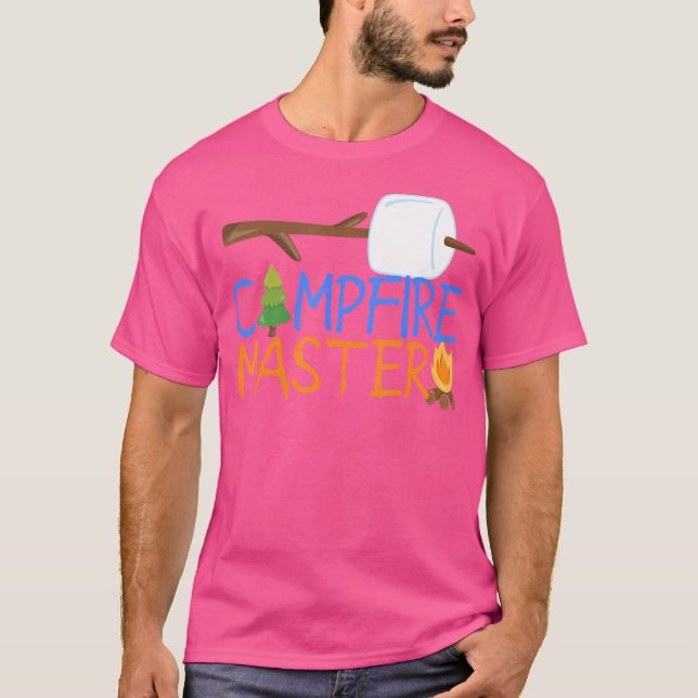 Camiseta Camp S'Mores Bon, Camp Pai Mestre Camp (Frente)