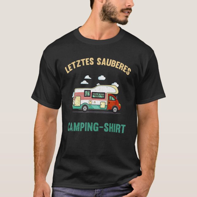 Camiseta Campa de Campa Caravan Camping Caravan (Frente)
