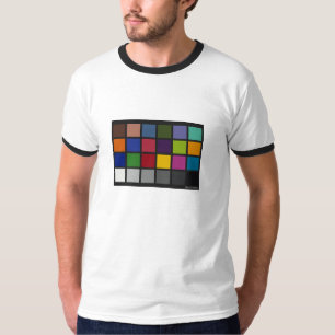 Camiseta Campainha da carta de cor