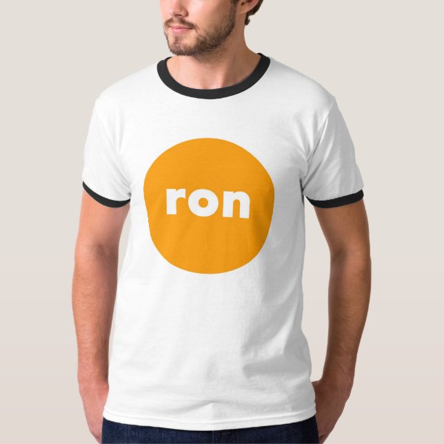Camiseta Campainha do logotipo de RON (Frente)