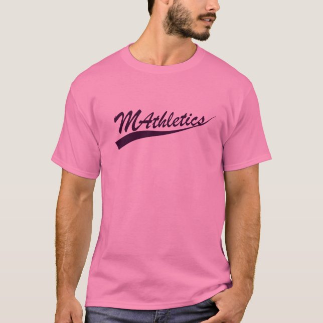 Camiseta Campainha do vintage de Mathletics (Frente)