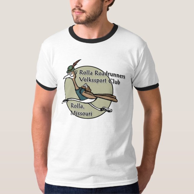 Camiseta Campainha dos Roadrunners de Rolla (Frente)
