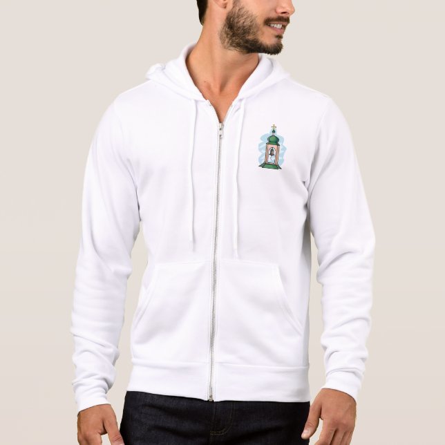 Camiseta Campanário da Igreja Ortodoxa Rústica (Frente)
