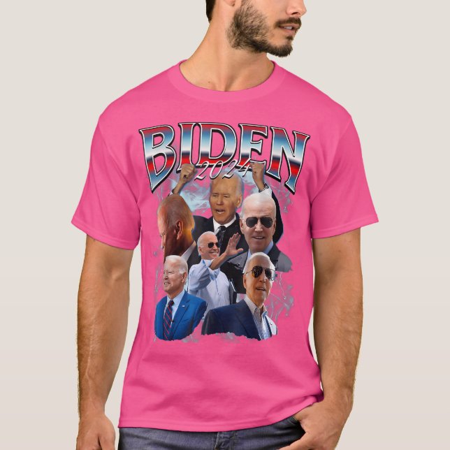 Camiseta Campanha Biden 2024 (Frente)