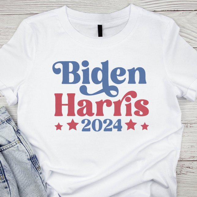 Camiseta Campanha Biden Harris 2024 (Criador carregado)
