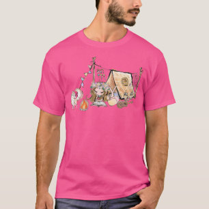 Camiseta Campanha de Aniversário Meninas de Verão Tent Boho