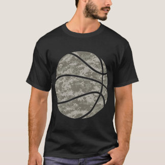 Camiseta Campanha de Basquete do Deserto Claro - Camuflagem