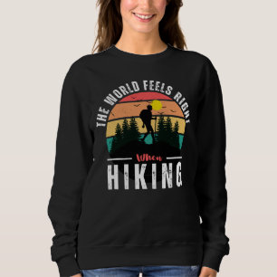 Camiseta Campanha de Caminho de Montanha em Pano Negro