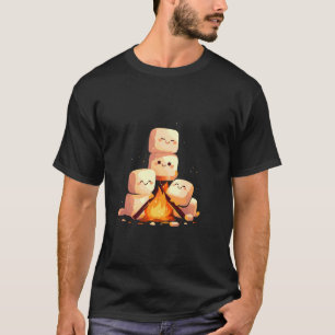 Camiseta Campanha de campismo Smores Marshmallow 1
