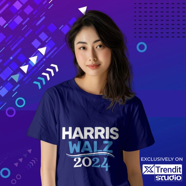 Camiseta Campanha de Kamala Harris Tim Walz 2024 (KAMALA HARRIS TIM WALZ  THE COACH 2024)