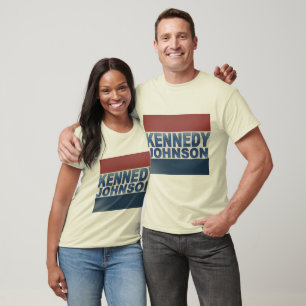 Camiseta Campanha de Kennedy Johnson